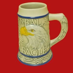 Vintage Avon Fine Collectibles "THE BALD EAGLE Stein